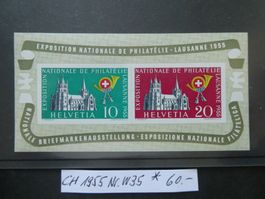 CH 1955 Nr. W35 ungestempelt