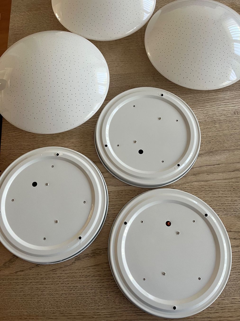 Lampes: 3 Wand- oder Deckenleuchten LED, tolle Optik – D'occasion à Cham par knonauerstrasse 2