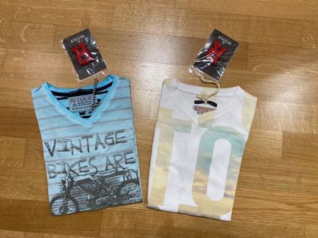 2 t-shirts Retour 10ans NEW