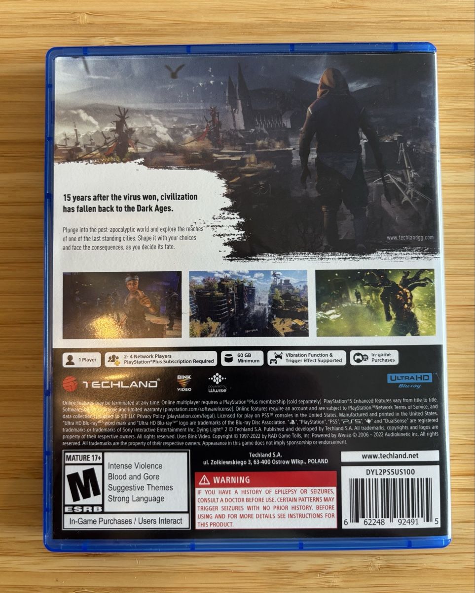 Sony Giochi: PS5 Dying Light 2 Stay Human – Usato da Thônex venduto da PeteAbagnele 1