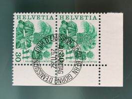 4 Briefmarken CH 1982 1985 1986 mit Ersttagsstempel