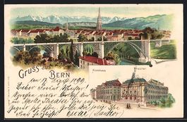 Litho Bern, Kornhaus und Theater, Ortsan