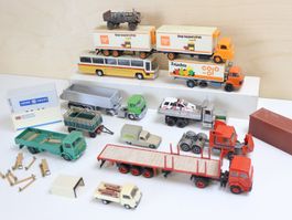Wiking viele Lastwagen/Fahrzeuge 1:87 H0 - Schweiz & Co