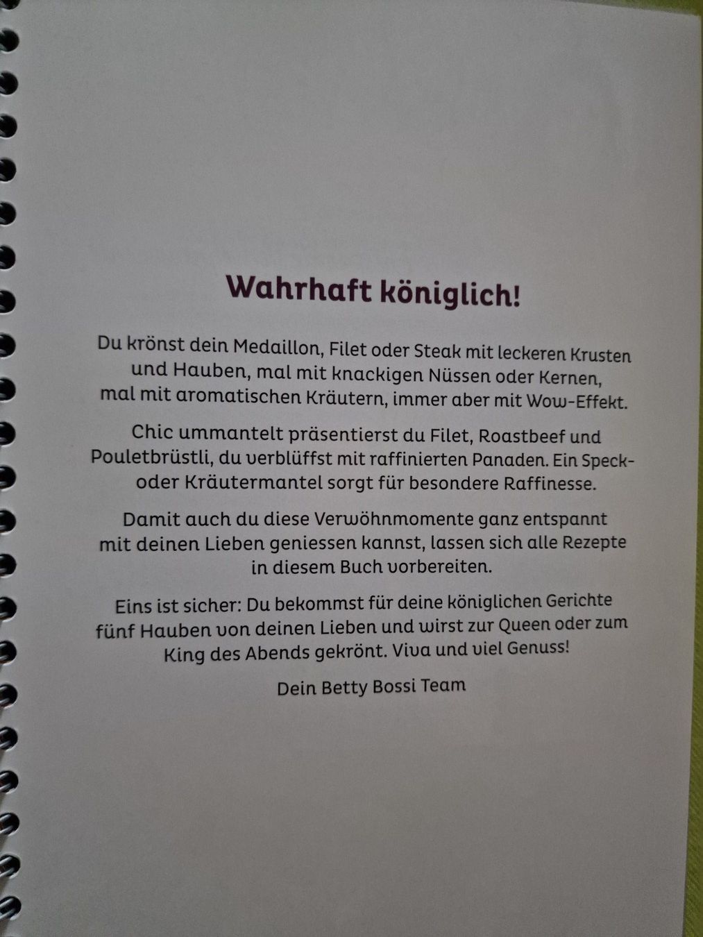 Bücher: Buch Mit Kruste und Haube von Betty Bossi – Neu und originalverpackt aus Zürich von Gabced 1