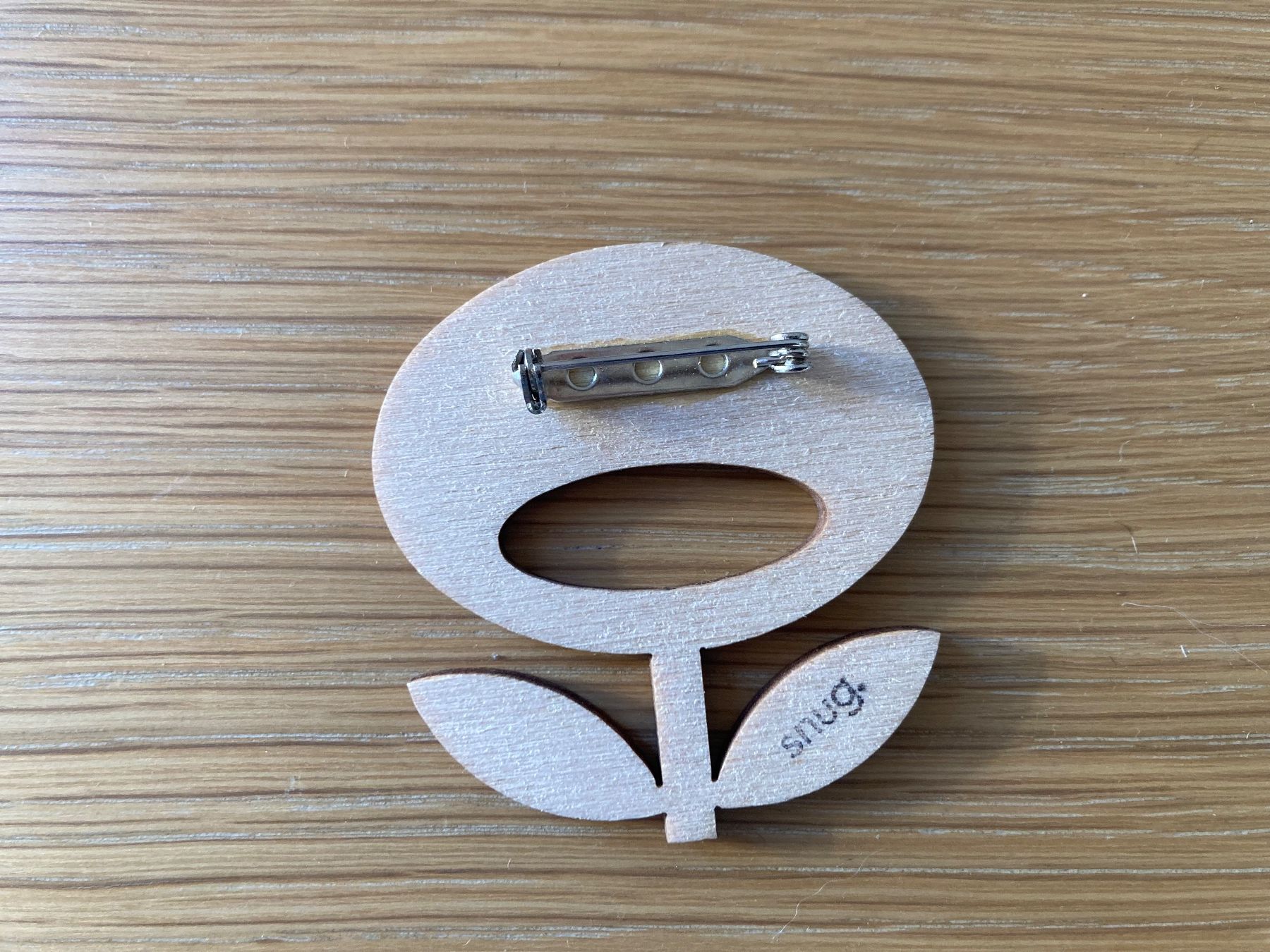 Spille & Fermagli: Broche fleur en bois - Accessoire de printemps! – Usato da Confignon venduto da Gd8 1