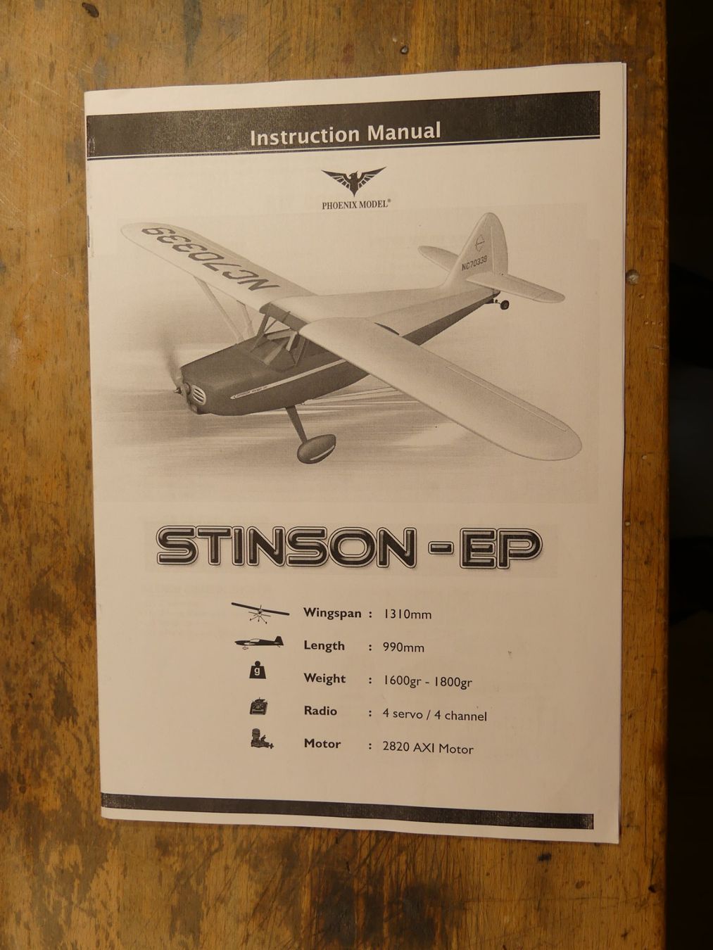 RC Modellbau: ARF - Bausatz  Stinson - EP von Phoenix-Model – Neu und originalverpackt aus Dürrenäsch von Seafang 4