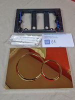 Betätigungsplatte passend zu Geberit Sigma01 gold