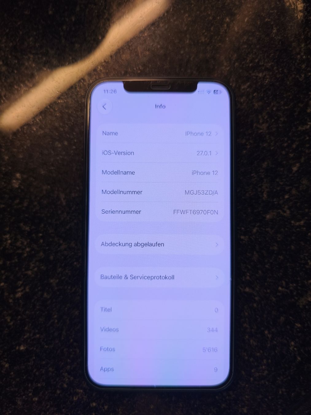 Apple Handys / Smartphones: iPhone 12 black 64GB – Gebraucht aus Buchs ZH von ark4 2