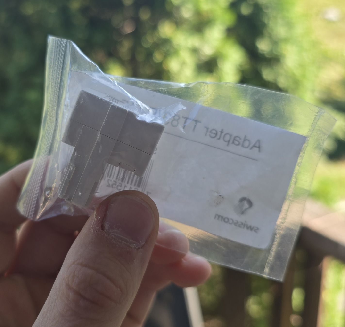 Unità & Adattatore: Reichle-Stecker (Swisscom Adapter) – Nuovo e nell'imballaggio originale da Grandval venduto da Golumbus 1
