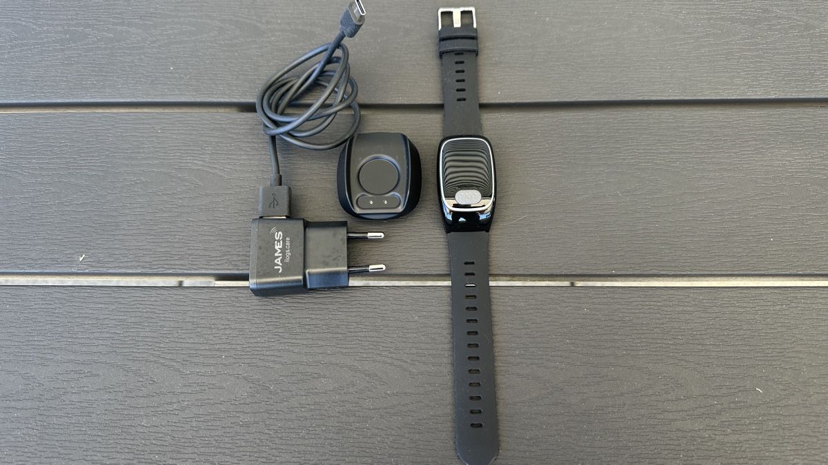 Smartwatch: Notrufuhr James B8 Pro schwarz – Usato da Uster venduto da Rtvburkhardt 3