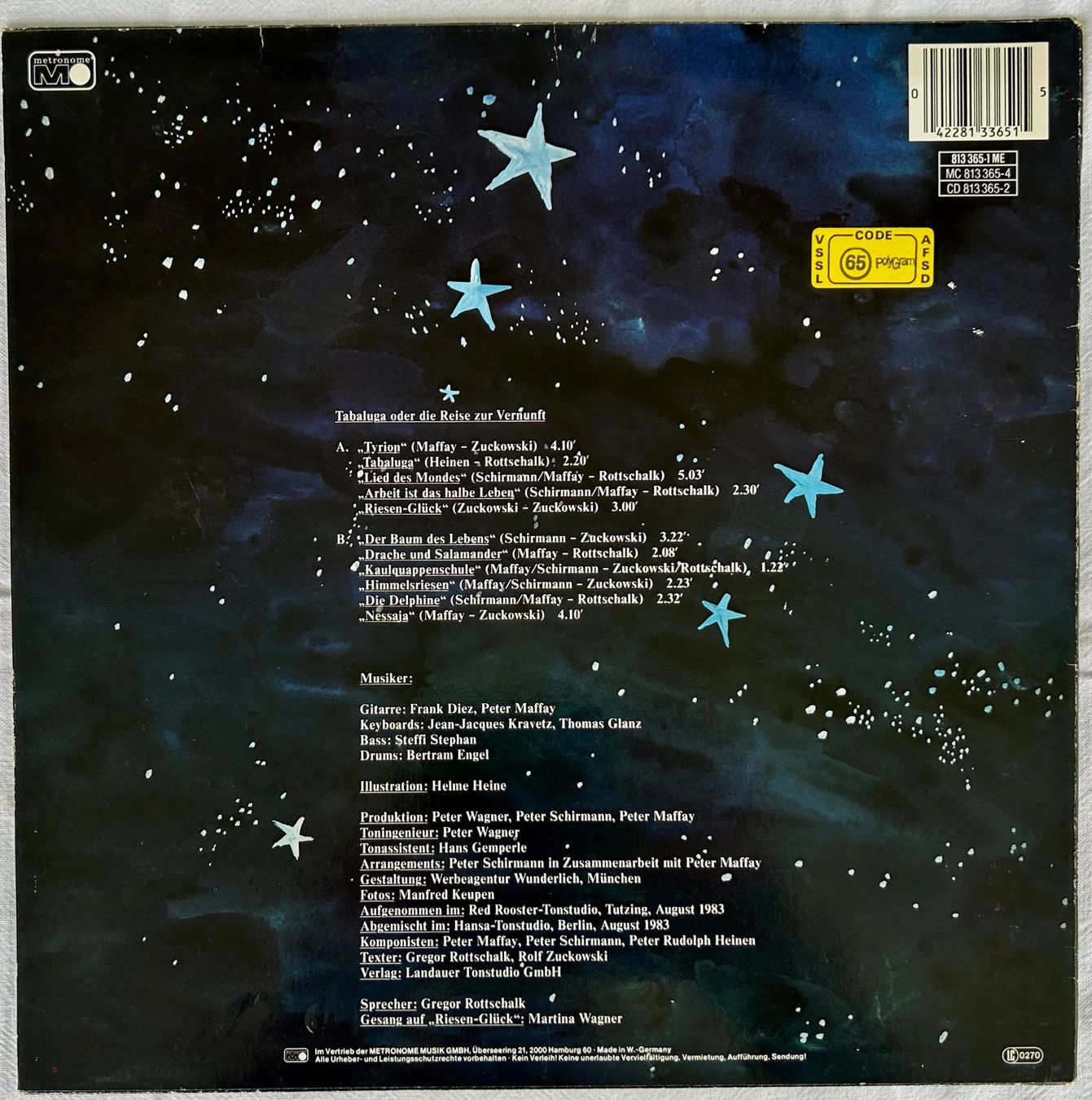 Dischi in vinile: Peter Maffay / Tabaluga / Vinyl LP 1983 – Usato da Spiez venduto da martin-7973 1