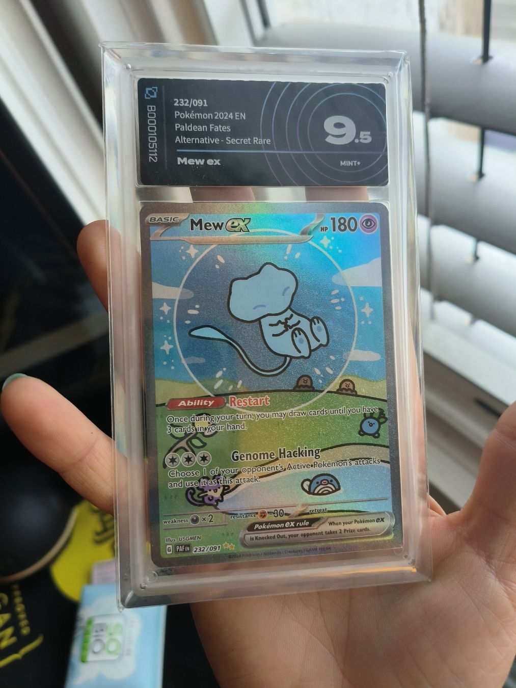 Pokémon Carte collezionabili: Mew Ex 232/091 9.5 AiGrading – Nuovo (secondo la descrizione) da Locarno venduto da ire_kcx8