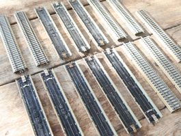 Märklin Modellgleis 15 x lange Gerade 3900 H0