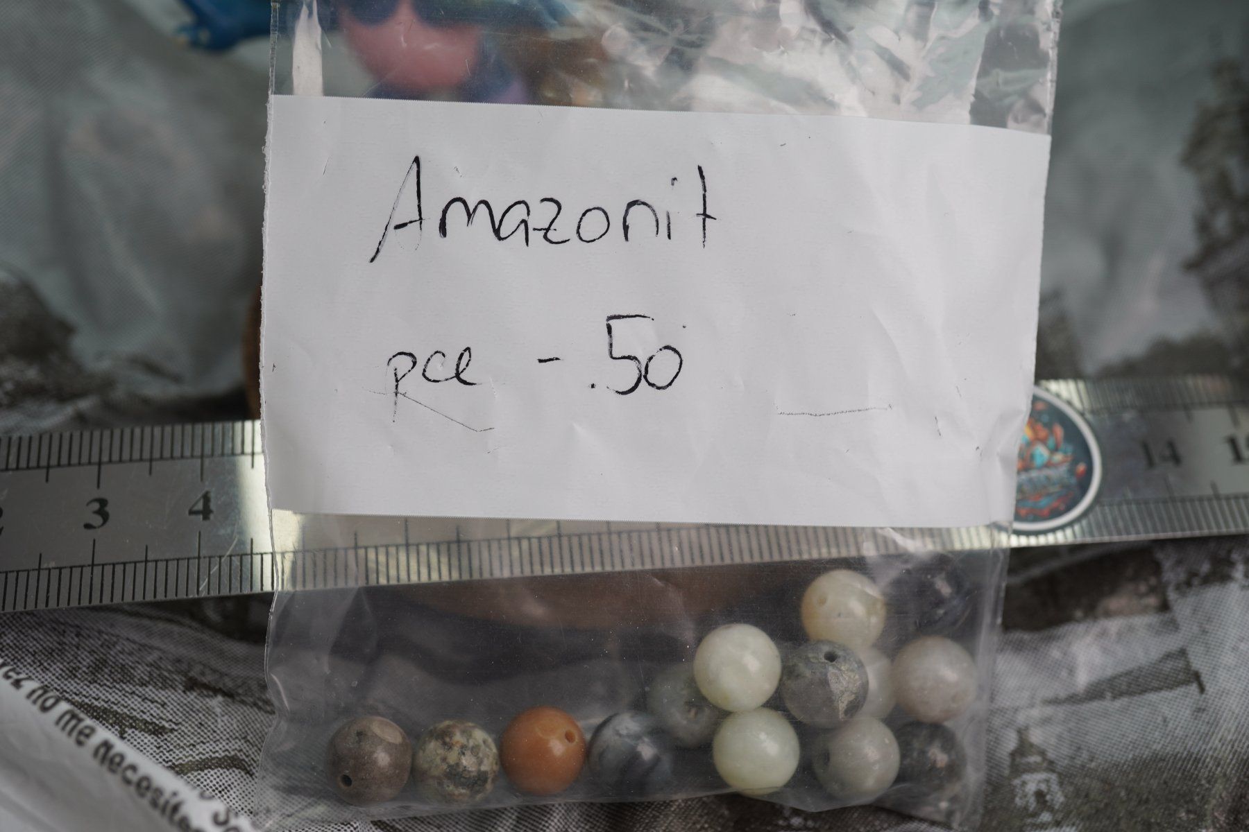 Minerali & Pietre curative: Amazonit Kugel Gelocht  Resten   ab  1.-   gratis Versand – Nuovo e nell'imballaggio originale da Eschenbach SG venduto da topstone 3