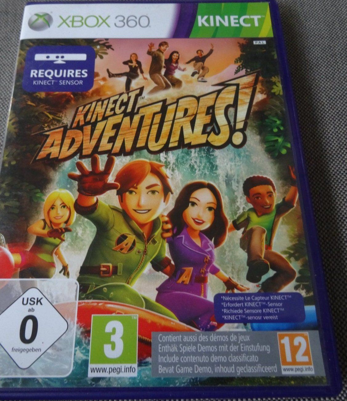 Microsoft Giochi: Kinect Adventures++XBOX 360 – Usato da Nidau venduto da EXP40