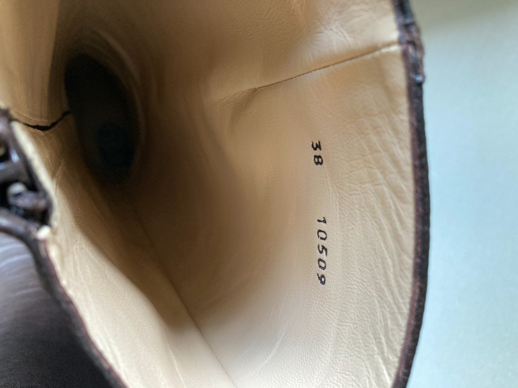 Emma Hope Damenschuhe: Bottes élégantes en cuir Emma Hope T.38 – Gebraucht aus Genève von sunsustains 8