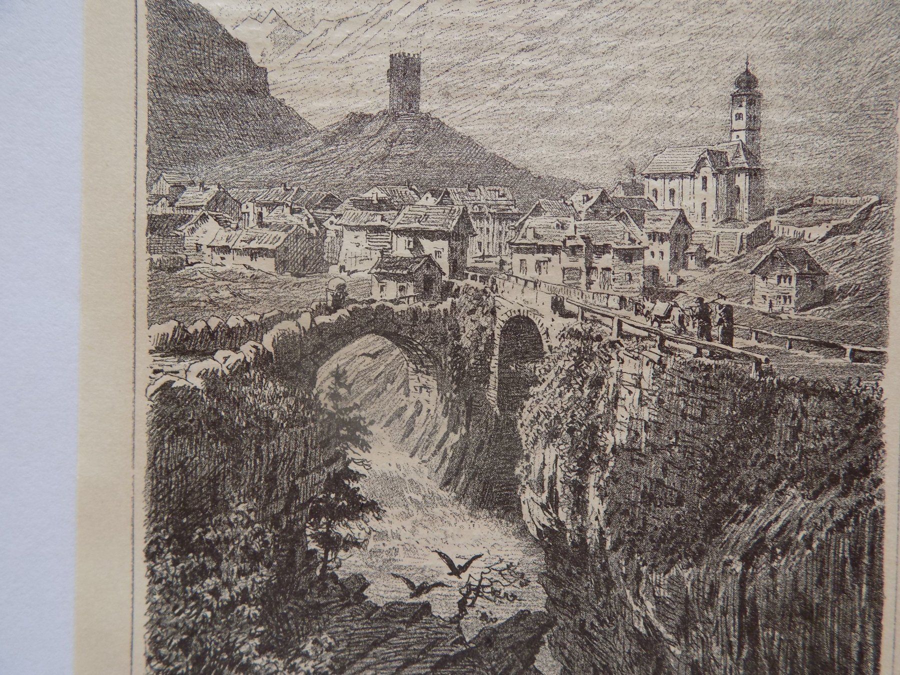 Gravures: Hospenthal – D'occasion à Risch par Antikfee 5