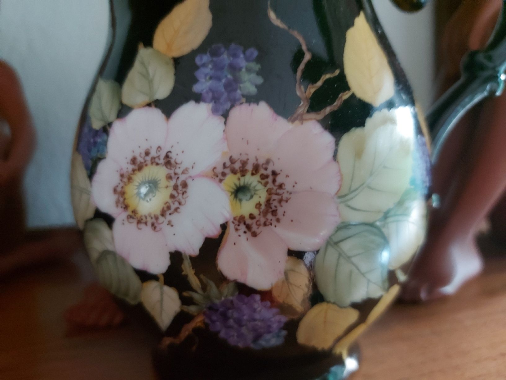 Caraffe: Antiker Krug mit Blumen handbemalt – Nuovo (secondo la descrizione) da Ostermundigen venduto da son_vd9k 3