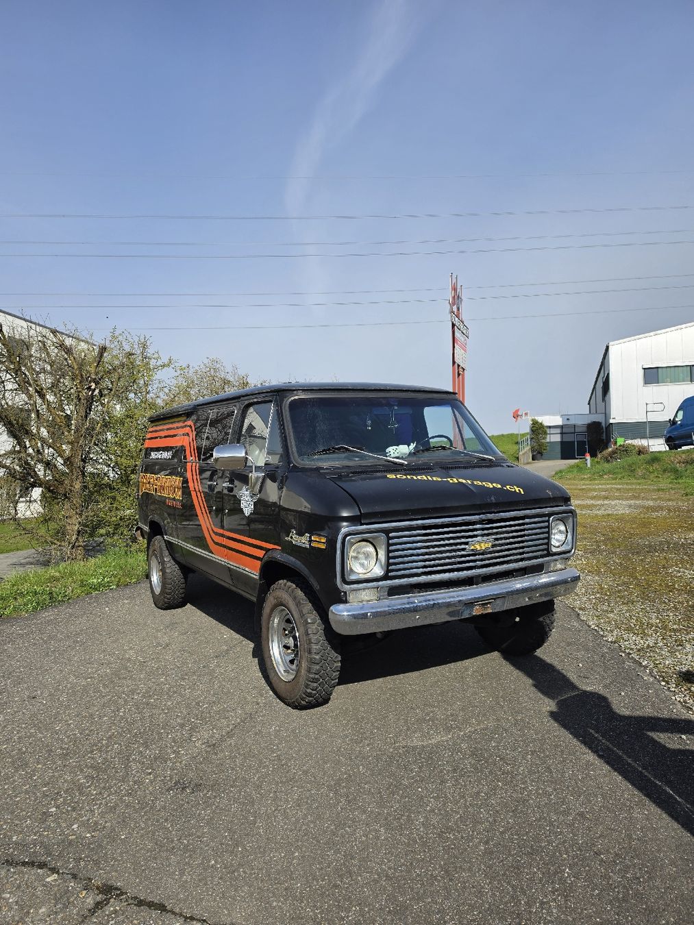 Chevrolet Autos: Chevrolet Sport Van JG:1975 – Gebraucht aus Remetschwil von josi5
