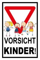 Blechschild-VORSICHT KINDER!