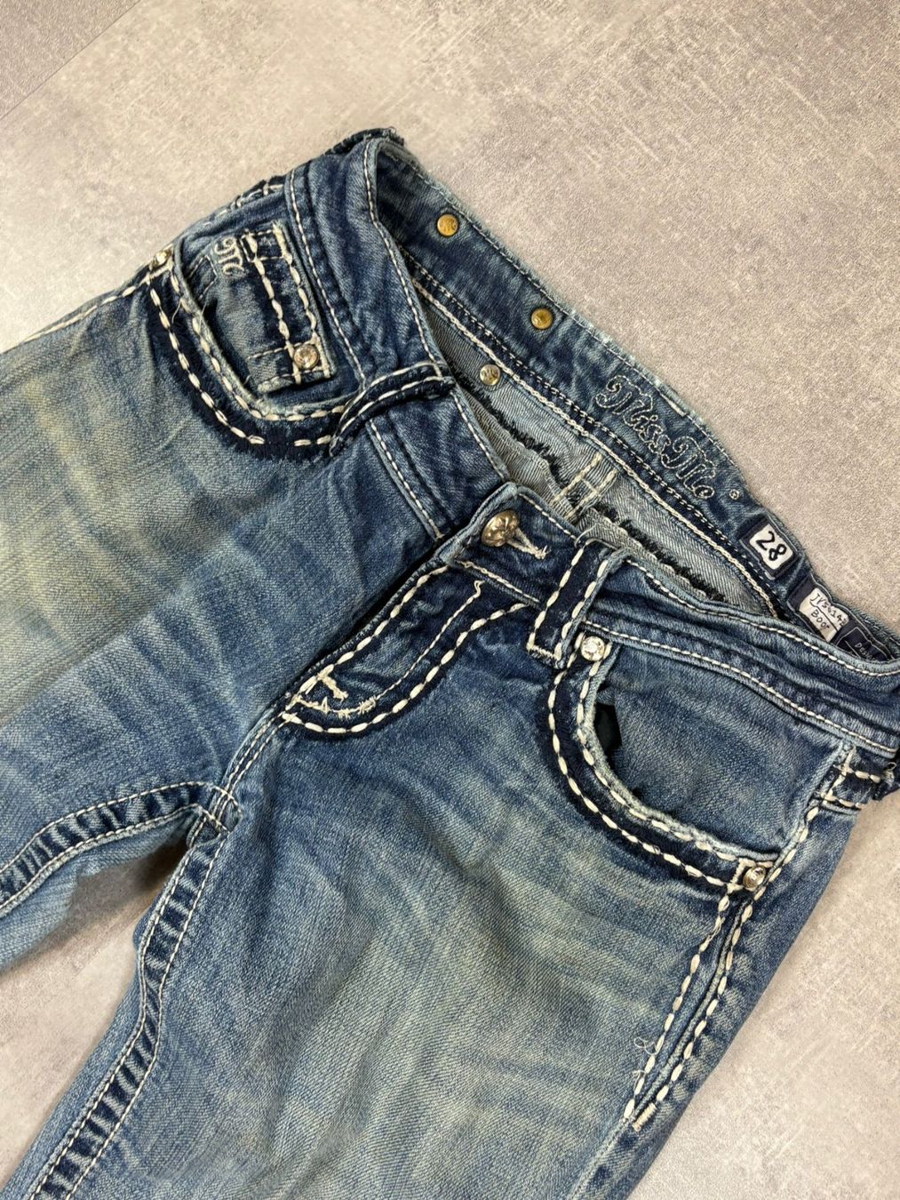 Jeans: Miss Me Bootcut Jeans - Grösse M/28 – Gebraucht aus Werdenberg von hase.vintage 3