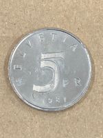SVIZZERA 5 FR MONETA COMMEMORATIVA 1981 STANS usata