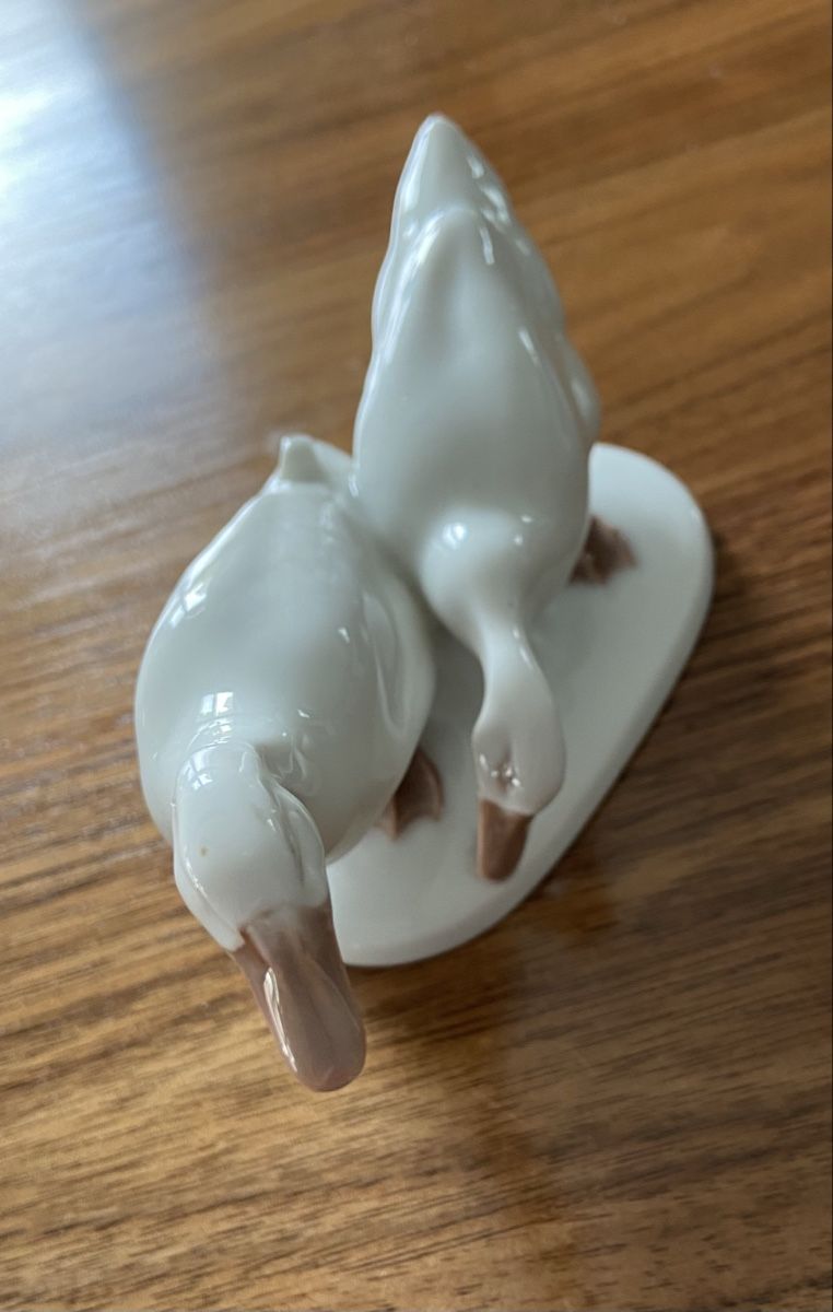 Rosenthal Statuette: Gänsepaar Rosenthal – Usato da Glattfelden venduto da Gid0 1