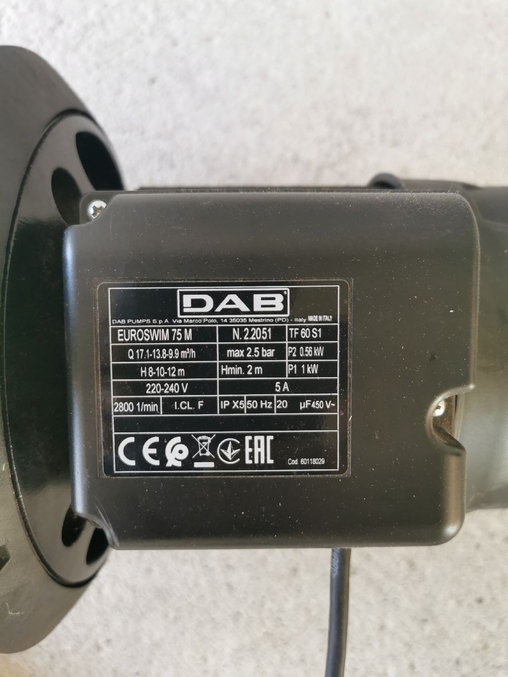 Accessori per Piscine: Pompe pour piscine – Usato da Develier venduto da babfa 1