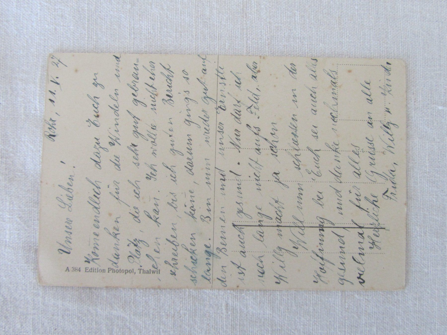 Cartoline postali: Gruss aus Rohr – Usato da Seengen venduto da mikelele 1
