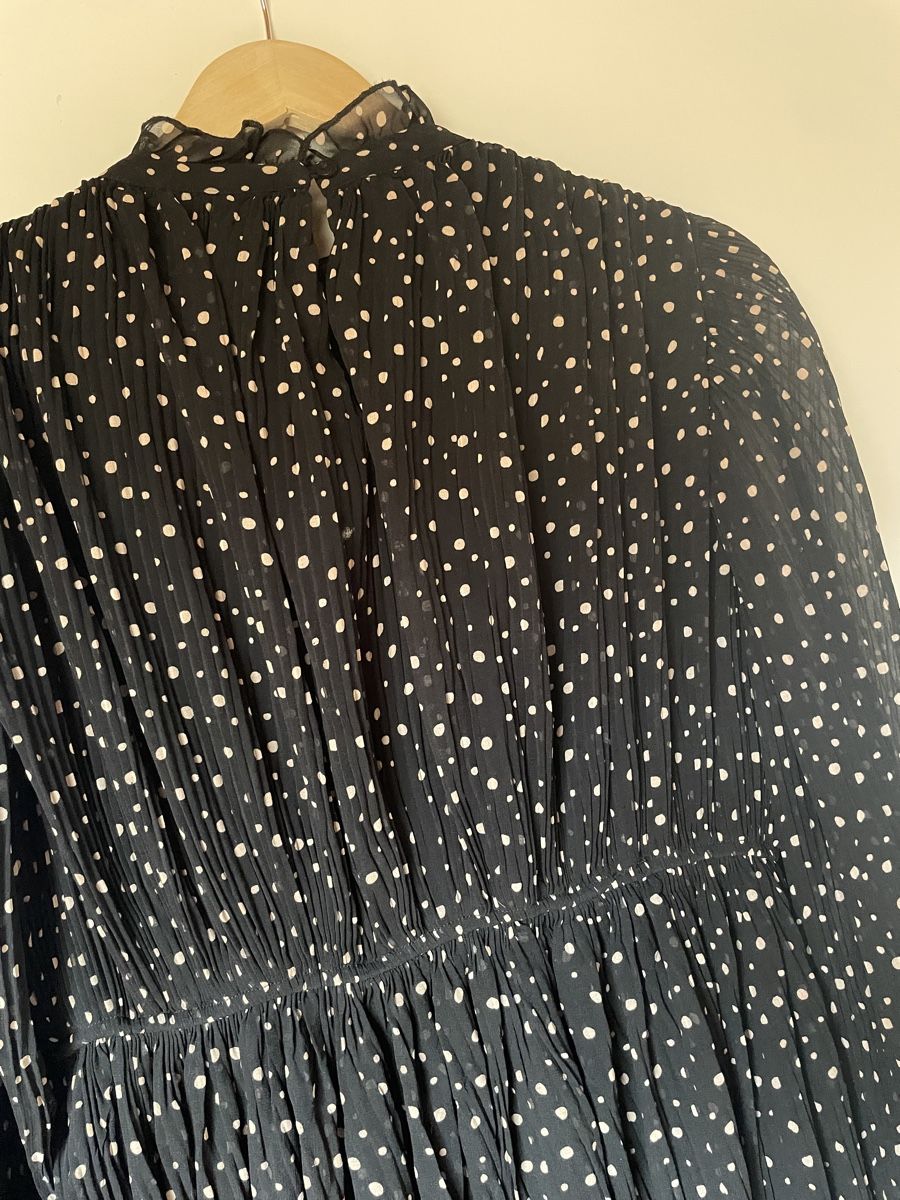 Vila Kleider: Vila Kleid, schwarz, mit Pünktchen, Grösse 40 – Gebraucht aus Buchs SG von Buxerli_ 4