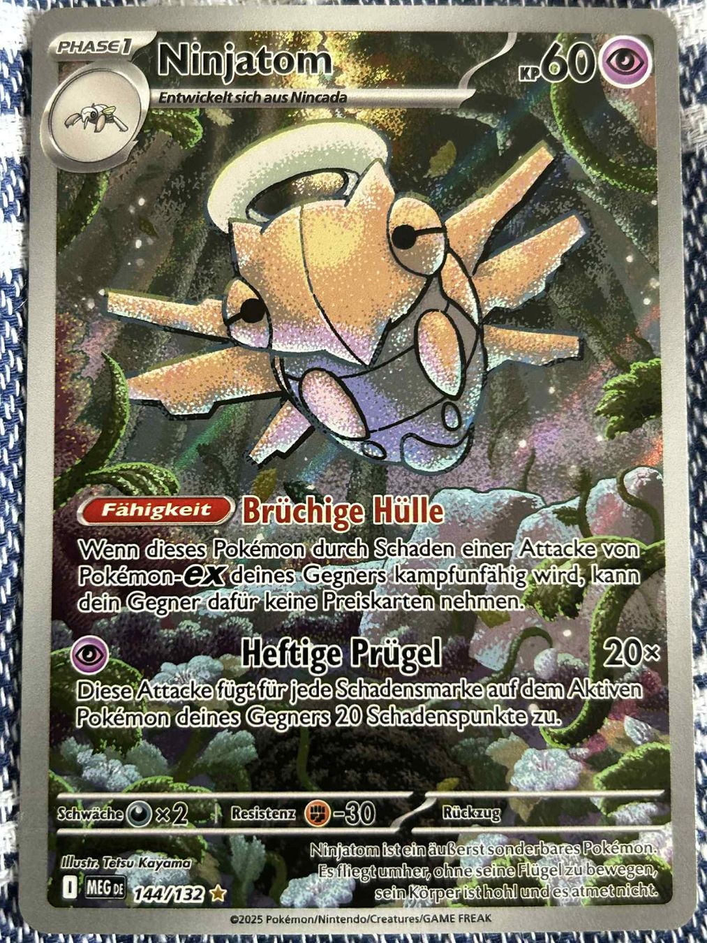 Pokémon Carte collezionabili: Pokémon Ninjatom Illustration Rare Mega Entwicklung – Nuovo (secondo la descrizione) da Bern venduto da Flo_Brunner