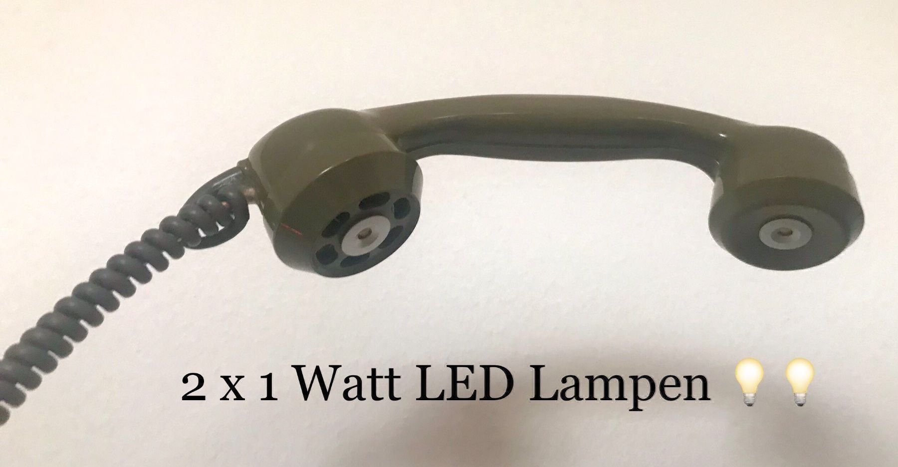 Lampade: Telefon Lampe Upcycling – Usato da Oberwil BL venduto da scorpio70 9