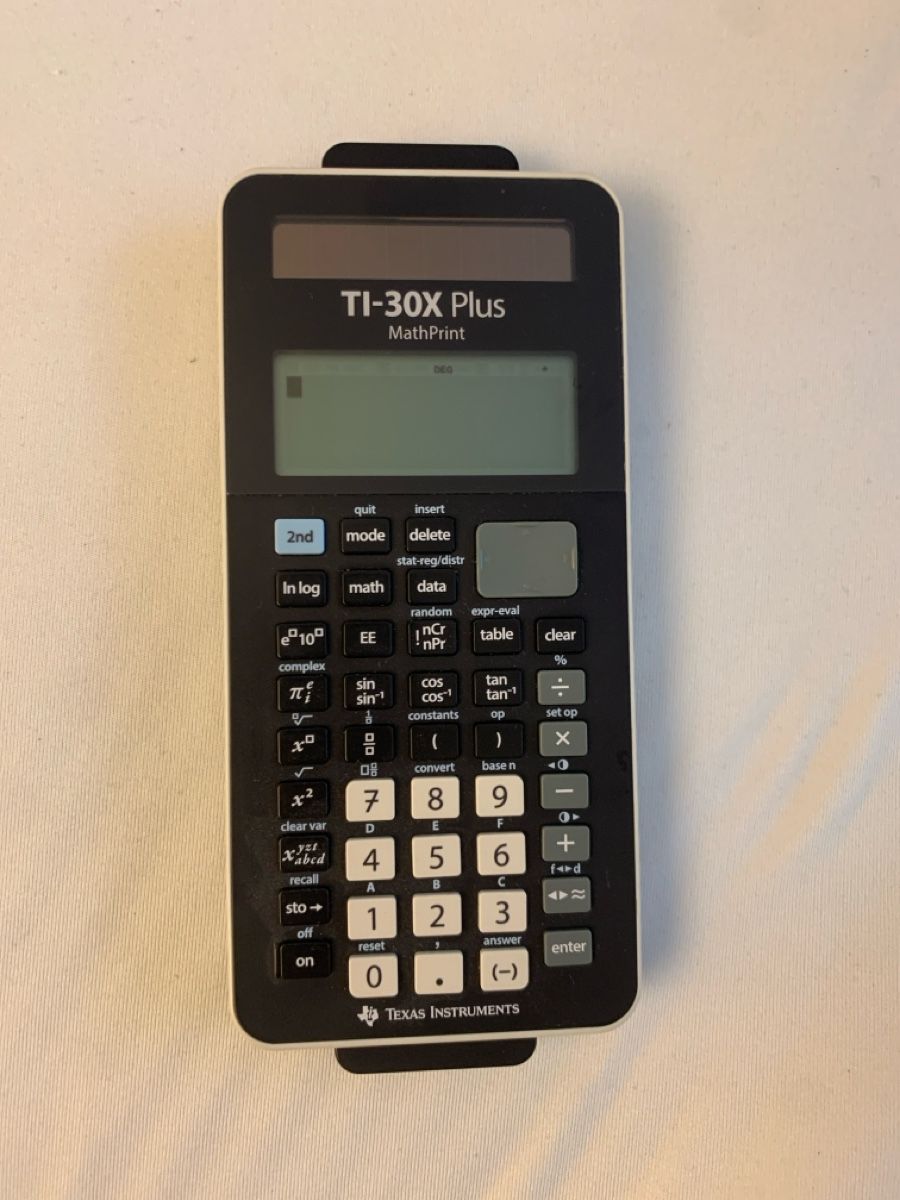 Texas Instruments Calcolatrici tascabili: Taschenrechner TI-30X Plus MathPrint - Top Zustand – Usato da Oberwil BL venduto da tim_ljn5