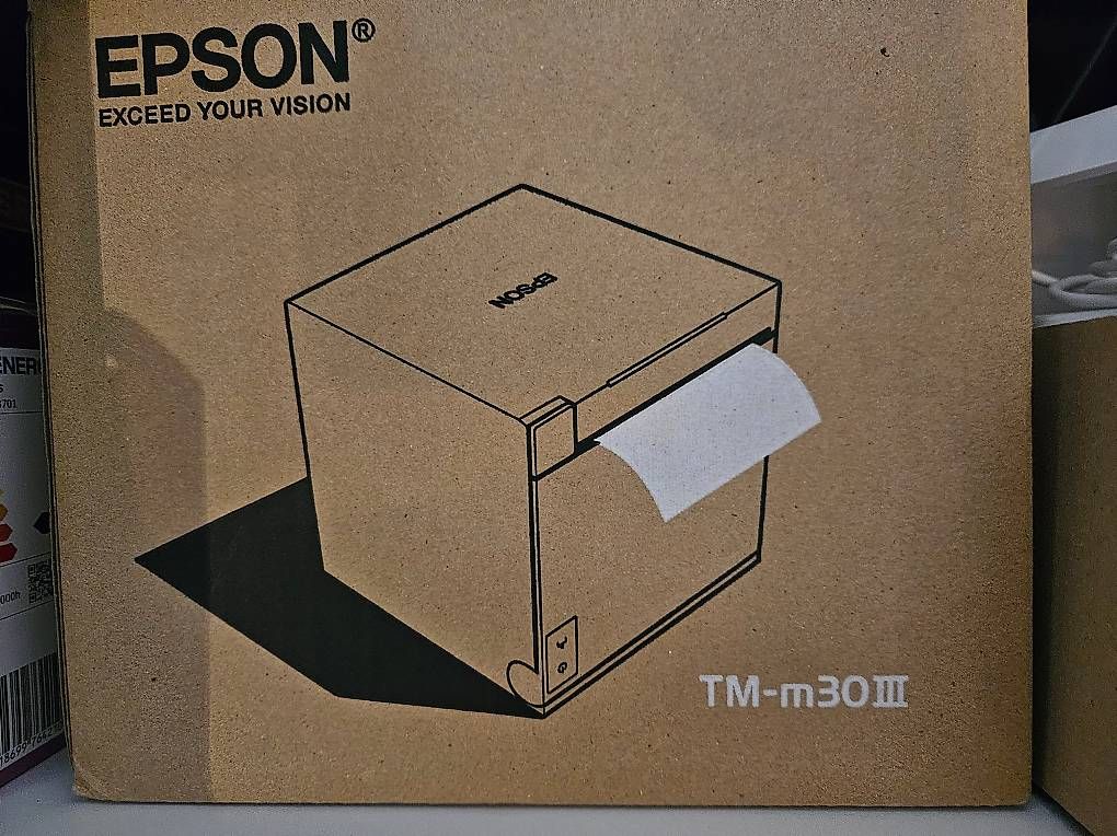 Stampanti:  Schwarz Epson  thermodrucker NEU – Nuovo e nell'imballaggio originale da Mumpf venduto da ivd_y8hf