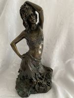 Bronze Figur - Elegante Dame, Kunstobjekt, Deko, Top!