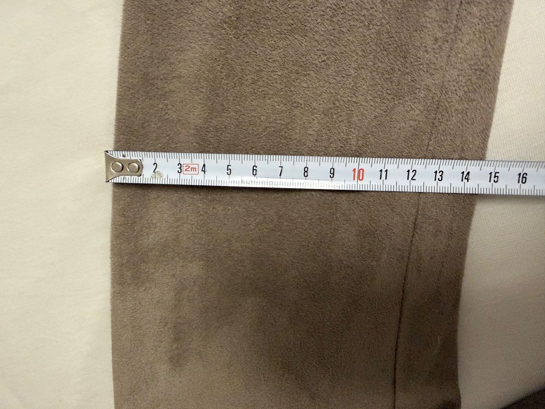 Comma Jacken: Comma Jacke Wildlederimitat, Gr. 40, taupe – Gebraucht aus rheineck von norwegianwood52 9