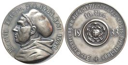 Silbermedaille 1933, Reformation, Martin Luther, RRR!