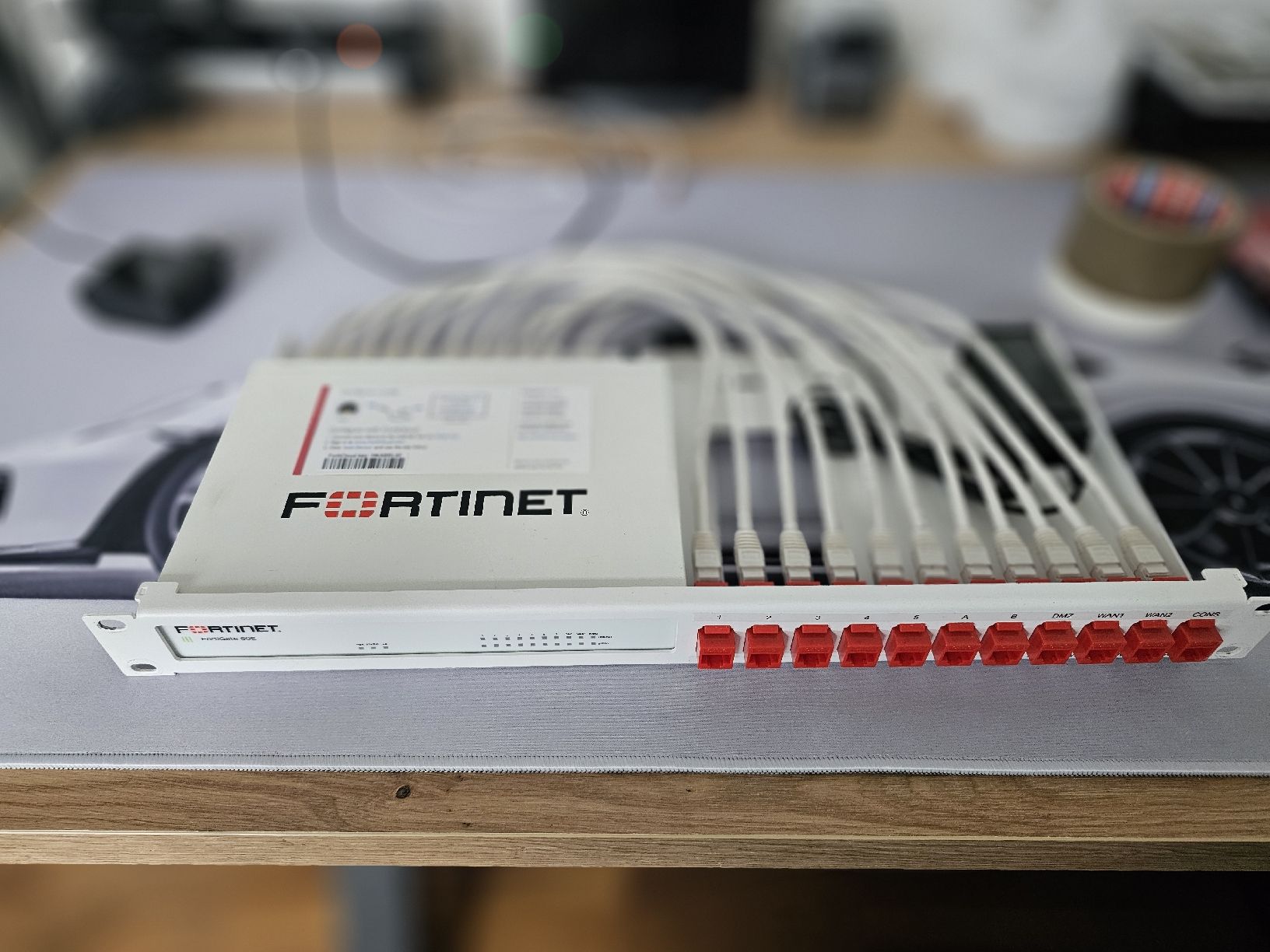 Fortigate 60E inkl. Rackmount (Gebraucht) in Hugelshofen für CHF 150 ...