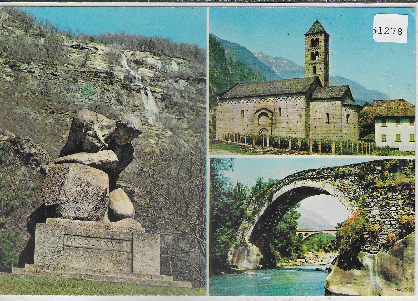 Cartes postales: Giornico - Multiview – D'occasion à Ettingen par Kartenplanet