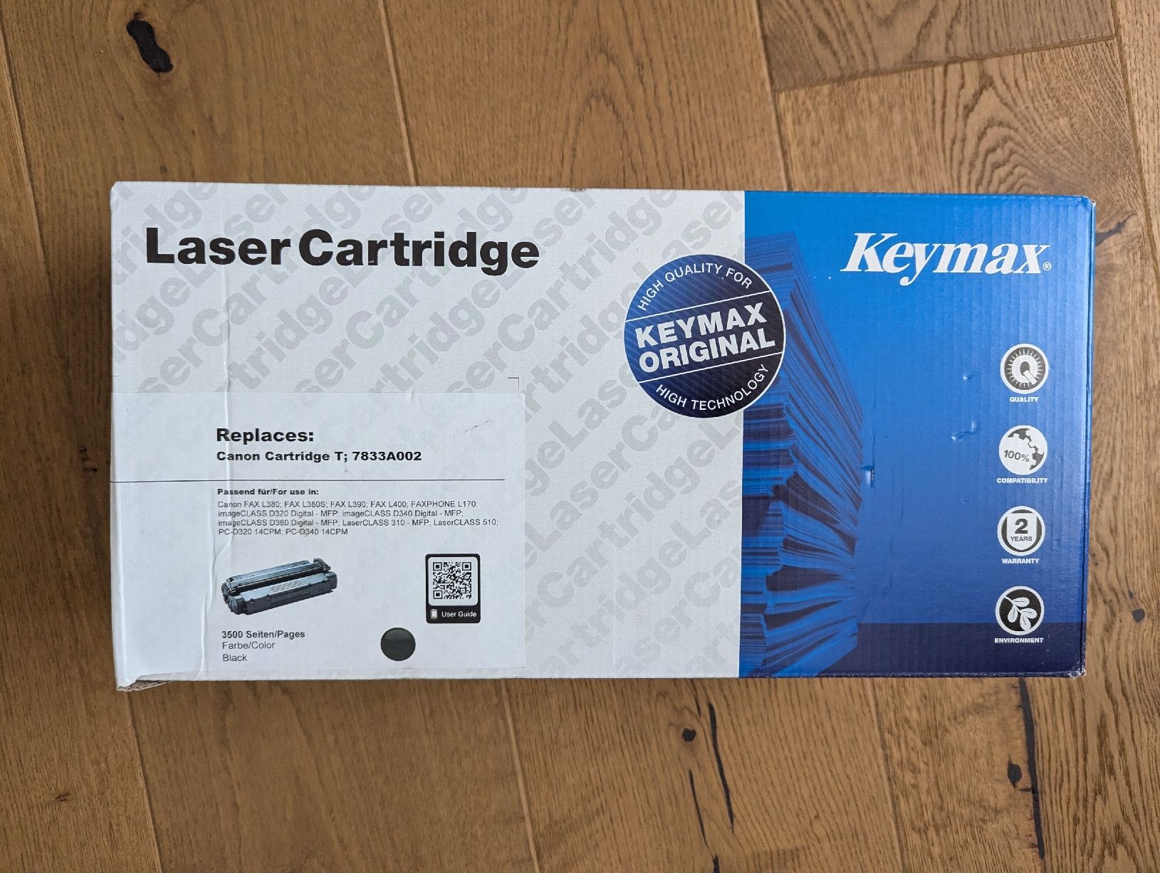 Cartucce per stampanti & toner: Keymax Laser Cartridge – Nuovo (secondo la descrizione) da Luzern venduto da phi_89