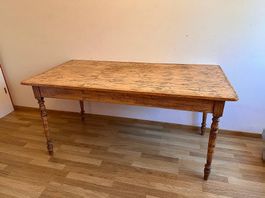 Weichholztisch mit Patina  Vintage / Landhaus