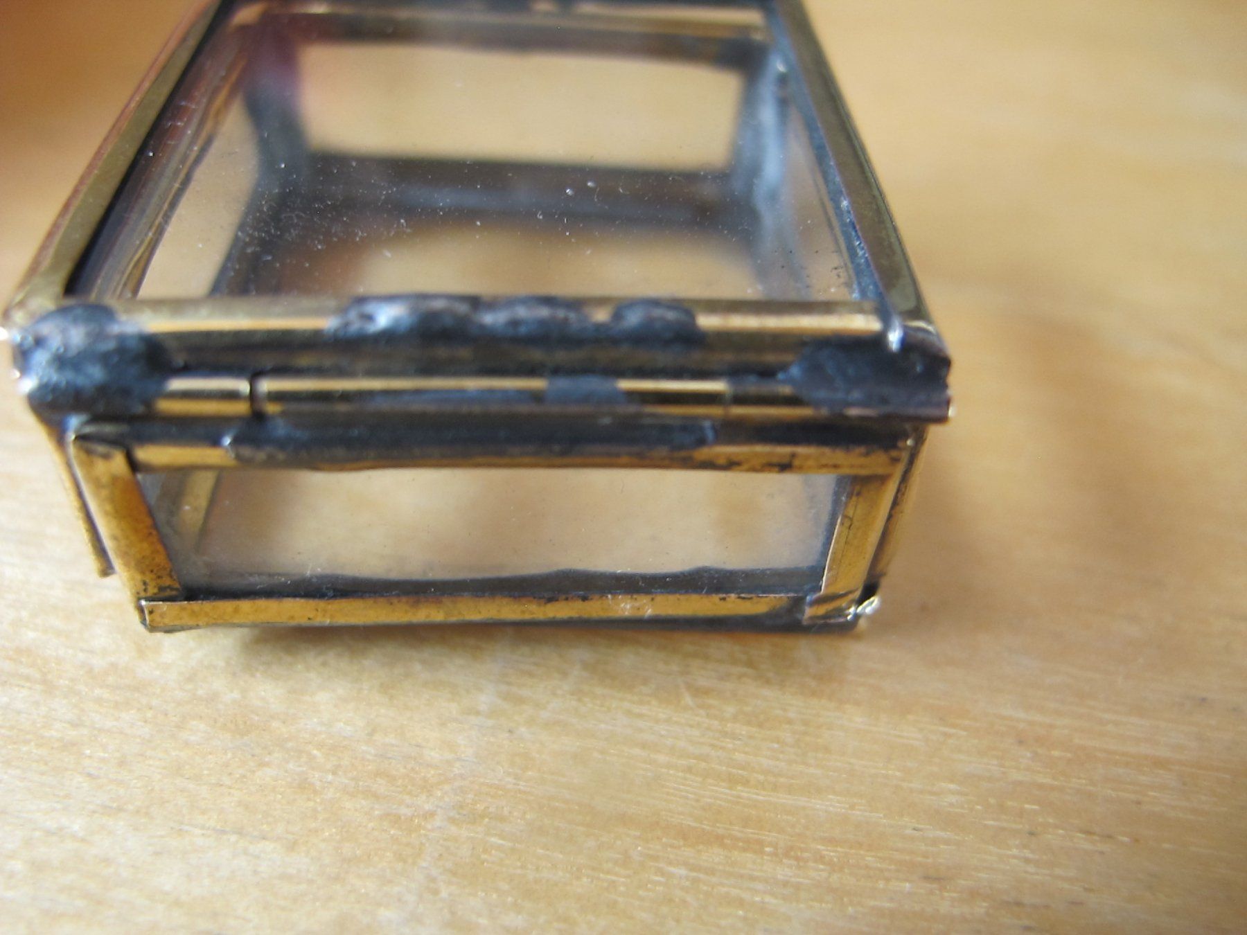 Bicchieri: Pillendose, Glas, alt, antik, vintage, retro – Usato da Löhningen venduto da Chimae67 3