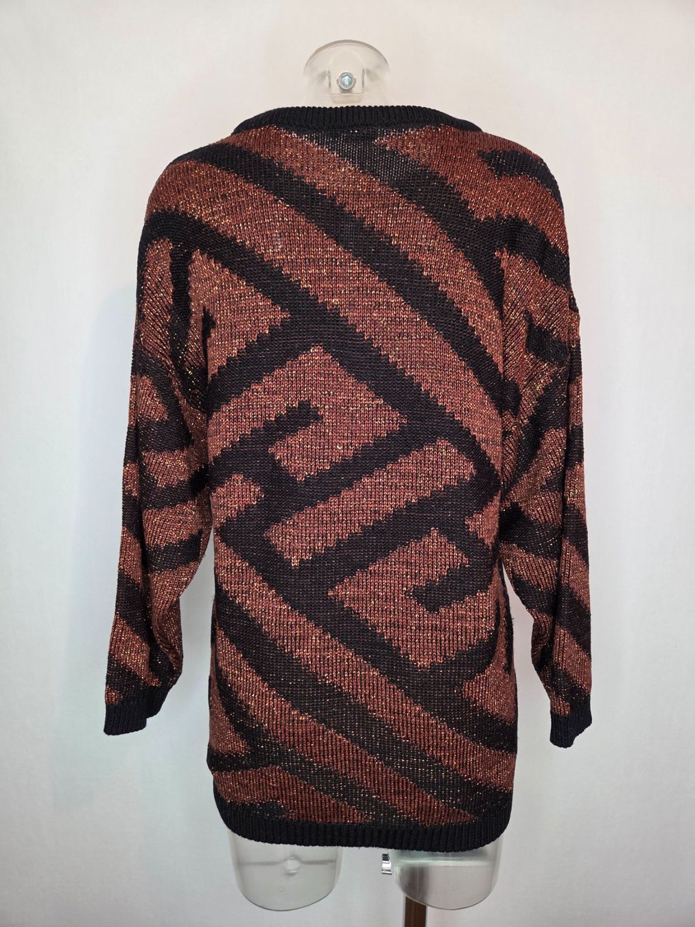 Maglioni & Felpe: Vintage FRAPP Glitzer Strickpullover 90er - ca. L – Usato da Bern venduto da SecondSpirit 2