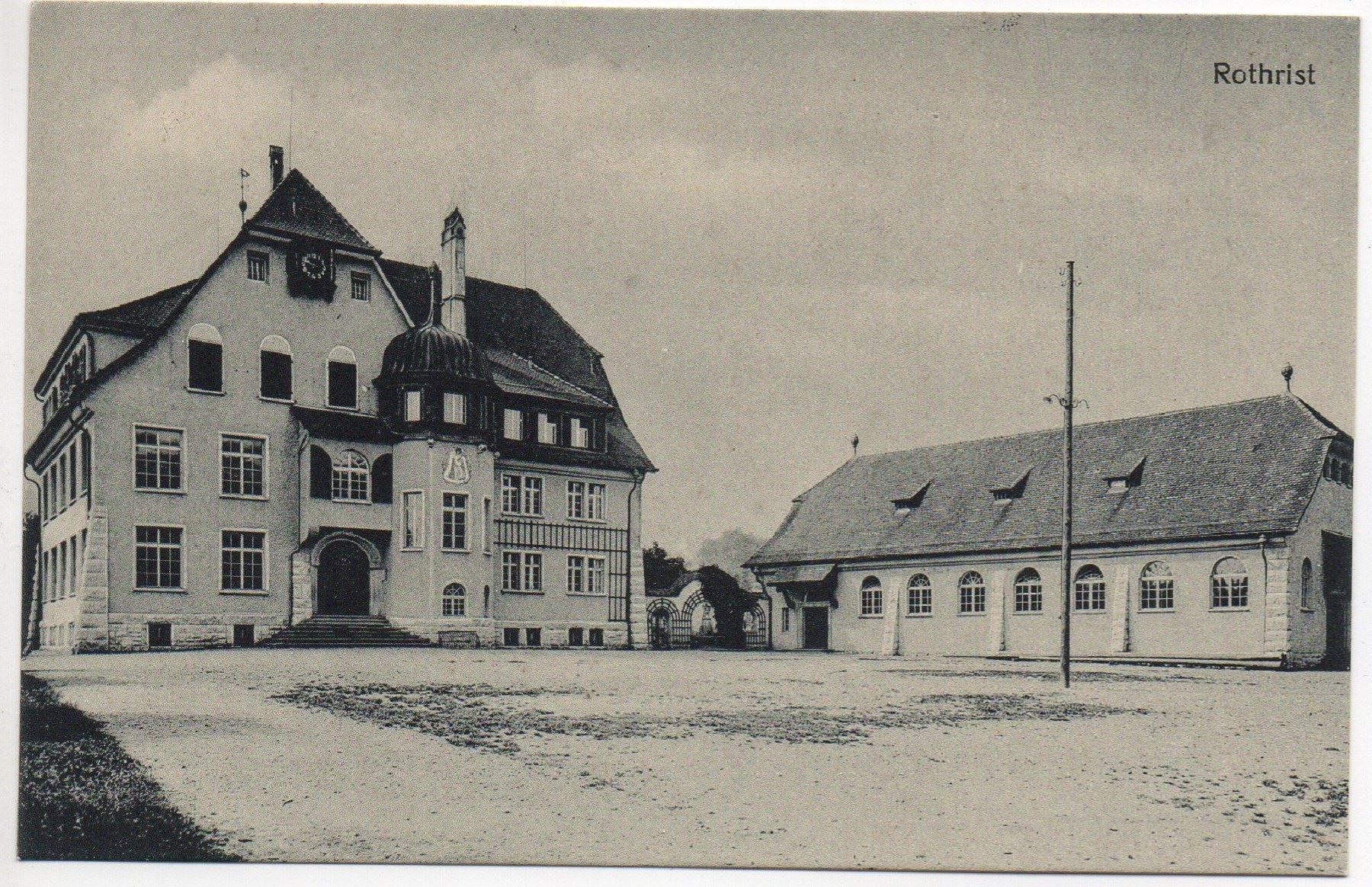 Ansichtskarten: ROTHRIST Schulhaus – Neu (gemäss Beschreibung) aus Jona von philajona