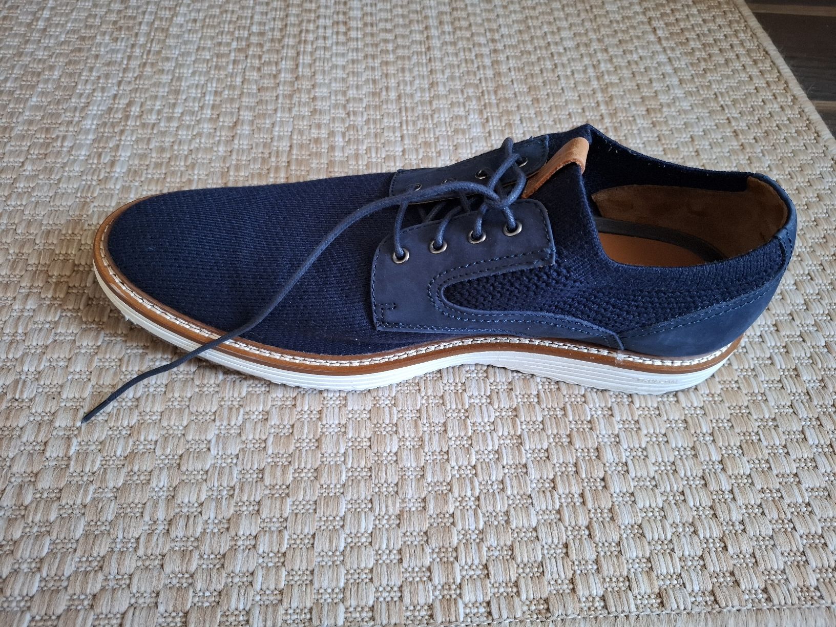 Scarpe da uomo: Herren Sneaker von Johnston & Murphy, Grösse 45, Blau – Usato da aarberg venduto da juerg1957 1