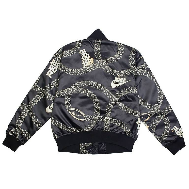 Nike Giacche: Nike Bomberjacke Schwarz Gold – Nuovo e nell'imballaggio originale da Niederuzwil venduto da lak_n52k