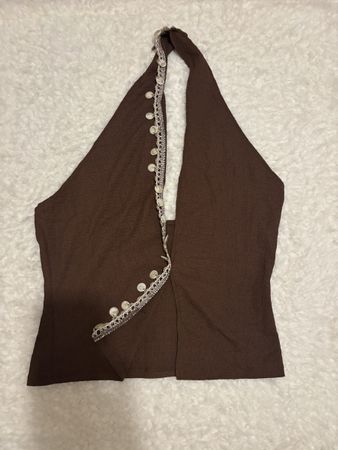 Top H&M braun Gr. M 