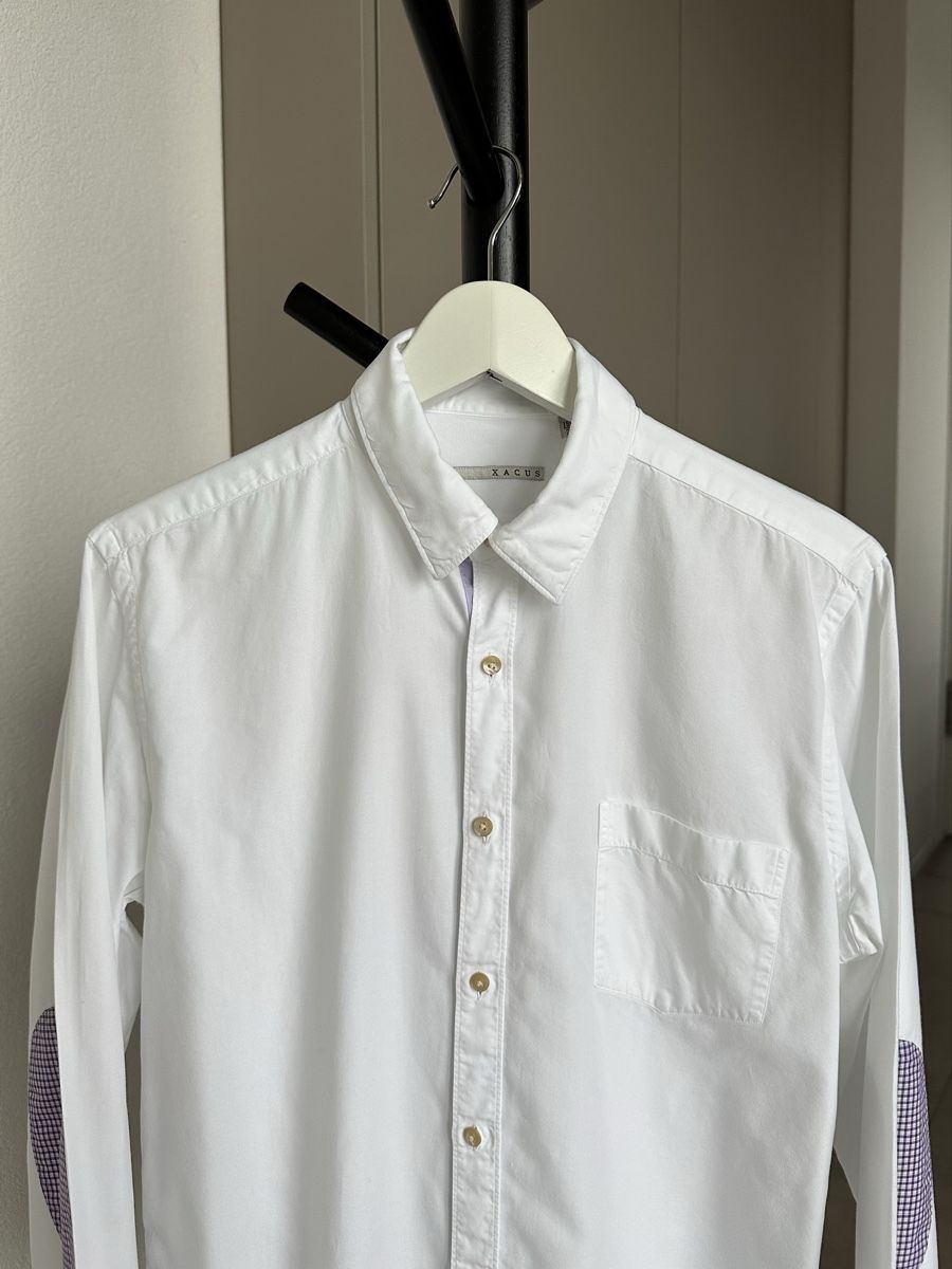 Camicie: Xacus Hemd Weiss 100% Baumwolle 39 S/M – Nuovo (secondo la descrizione) da Oberuzwil venduto da PreownedAllure 4