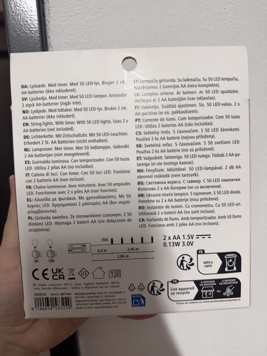 Lichterketten & Leisten: String lights - NEW! 🌟 – Neu und originalverpackt aus Sins von sum_lv6d 1