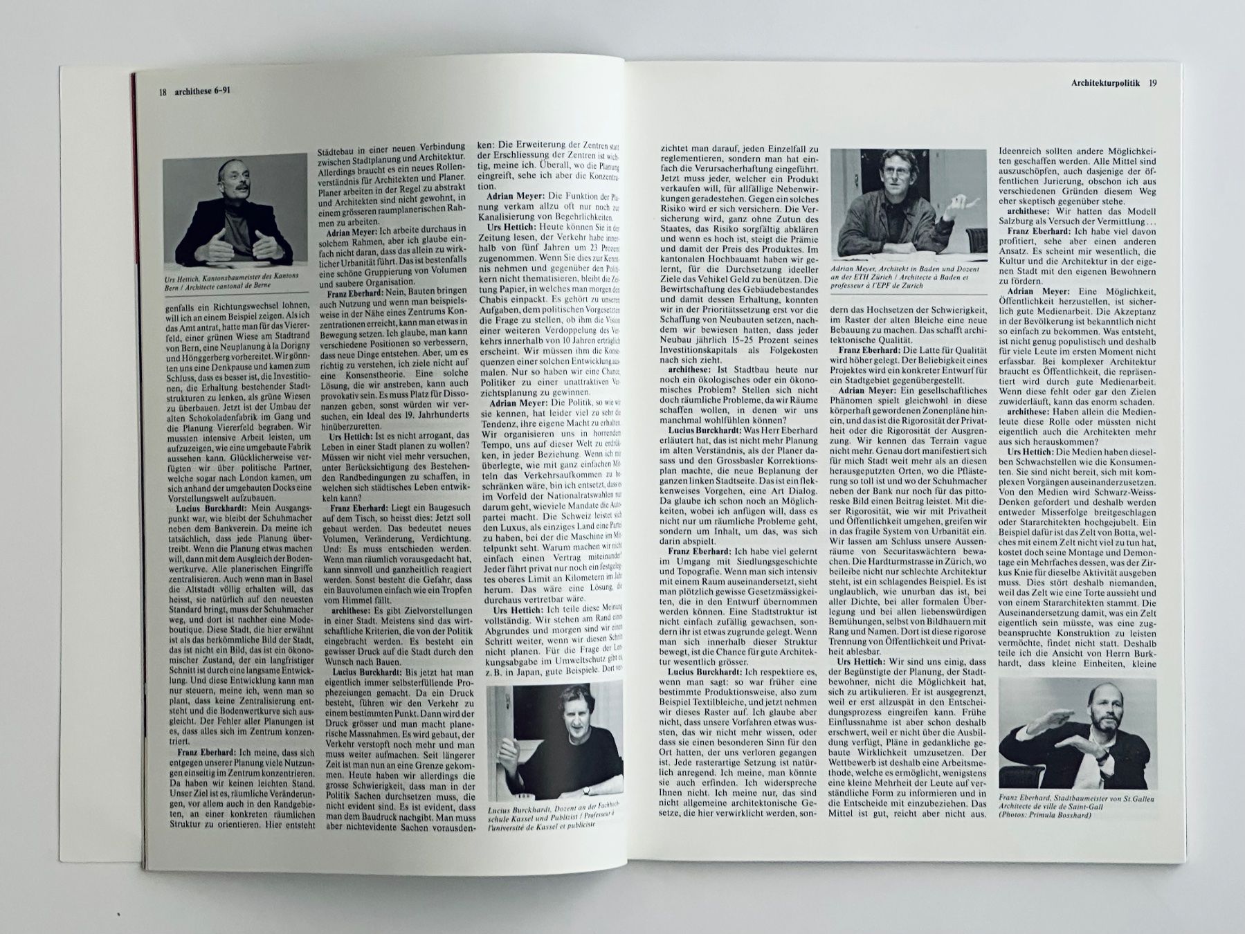 Libri: archithese  6–91: Architekturpolitik – Usato da Zürich venduto da arn___ 2